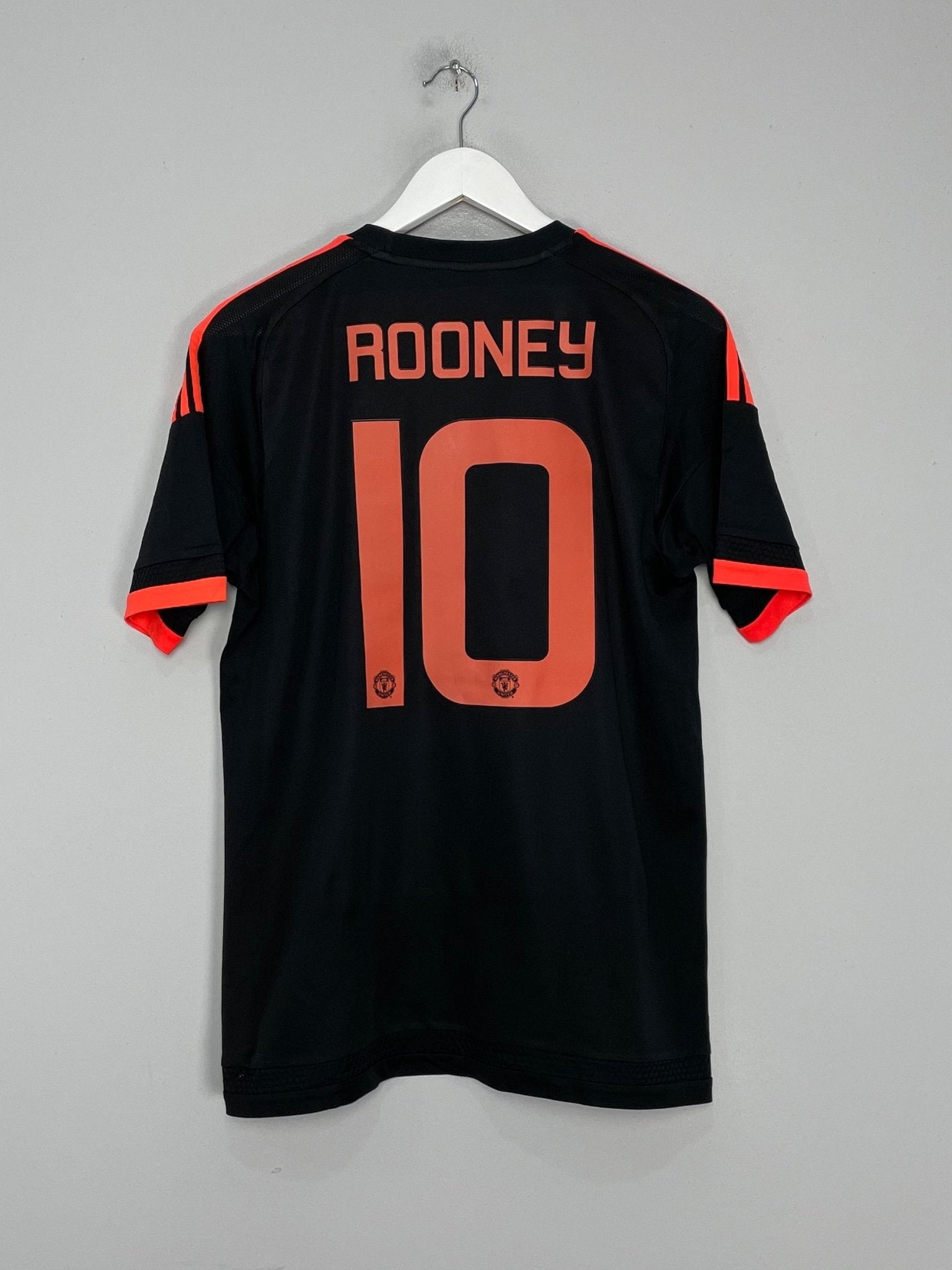 Shop 2015/16 MANCHESTER UNITED ROONEY #10 THIRD SHIRT (M) ADIDAS, classic football shirts, vintage football shirts & retro soccer jerseys at Cult Kits