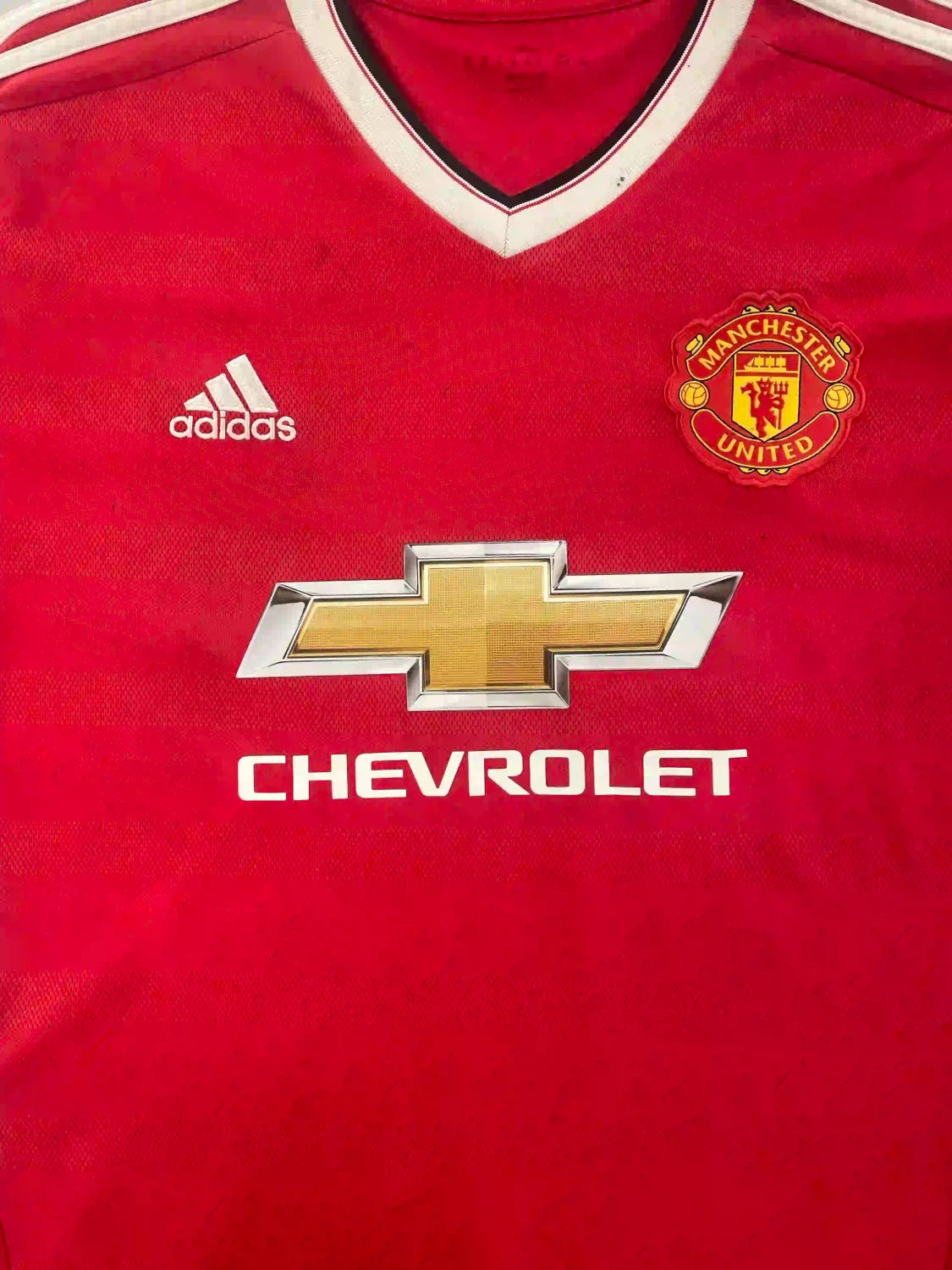 2015 Manchester United Adidas football shirt - view 3 - Cult Kits