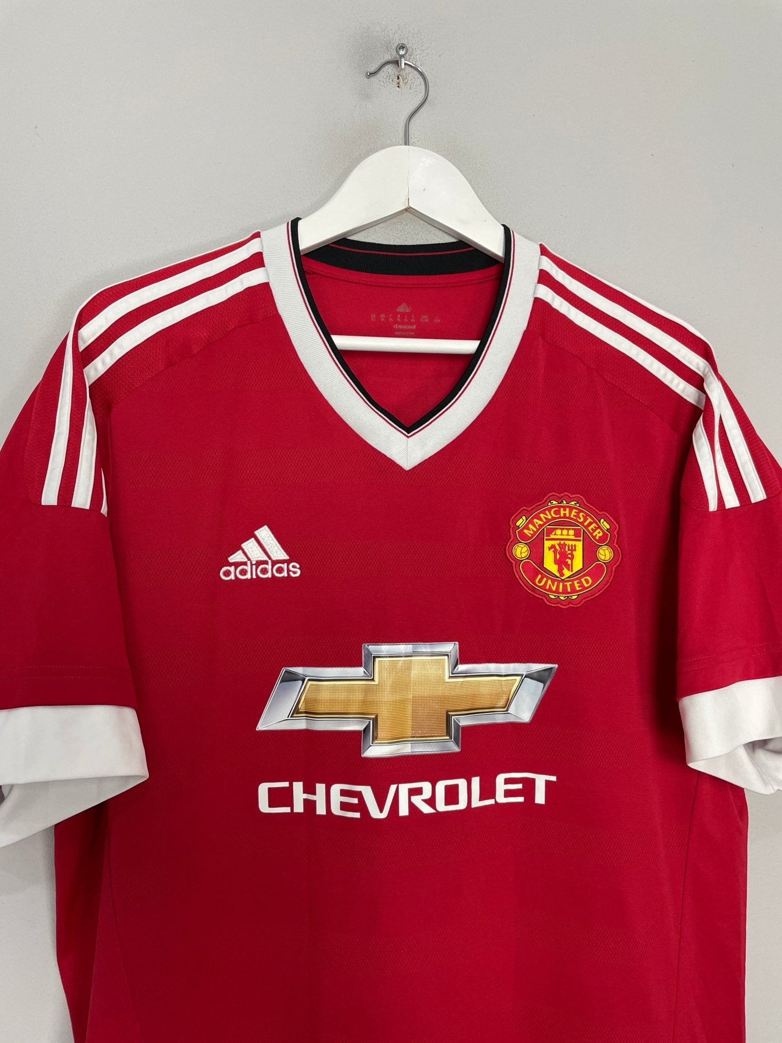 Shop 2015/16 MANCHESTER UNITED SCHWEINSTEIGER #31 HOME SHIRT (XL) ADIDAS, classic football shirts, vintage football shirts & retro soccer jerseys at Cult Kits
