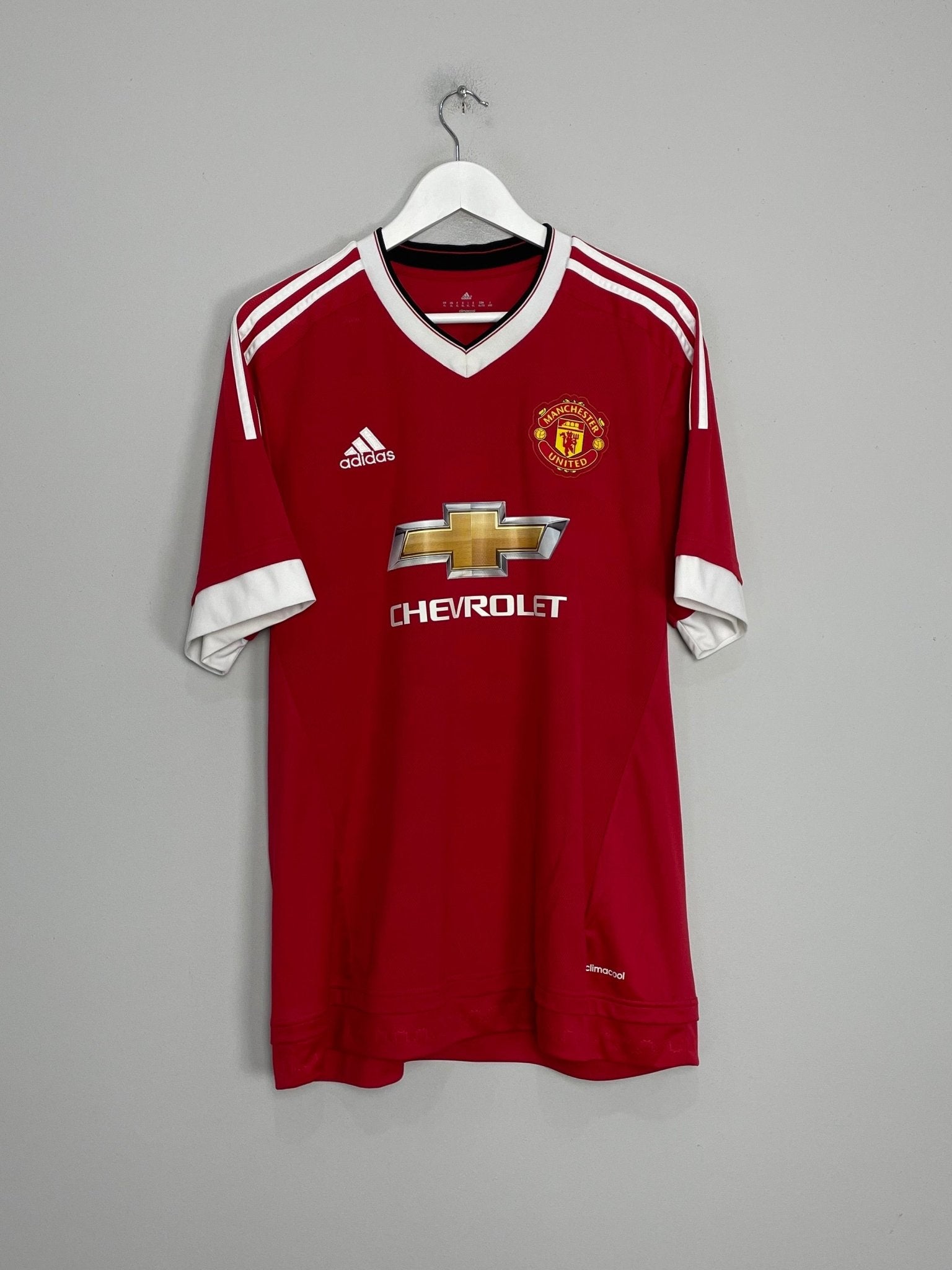 Shop 2015/16 MANCHESTER UNITED SCHWEINSTEIGER #31 HOME SHIRT (XL) ADIDAS, classic football shirts, vintage football shirts & retro soccer jerseys at Cult Kits