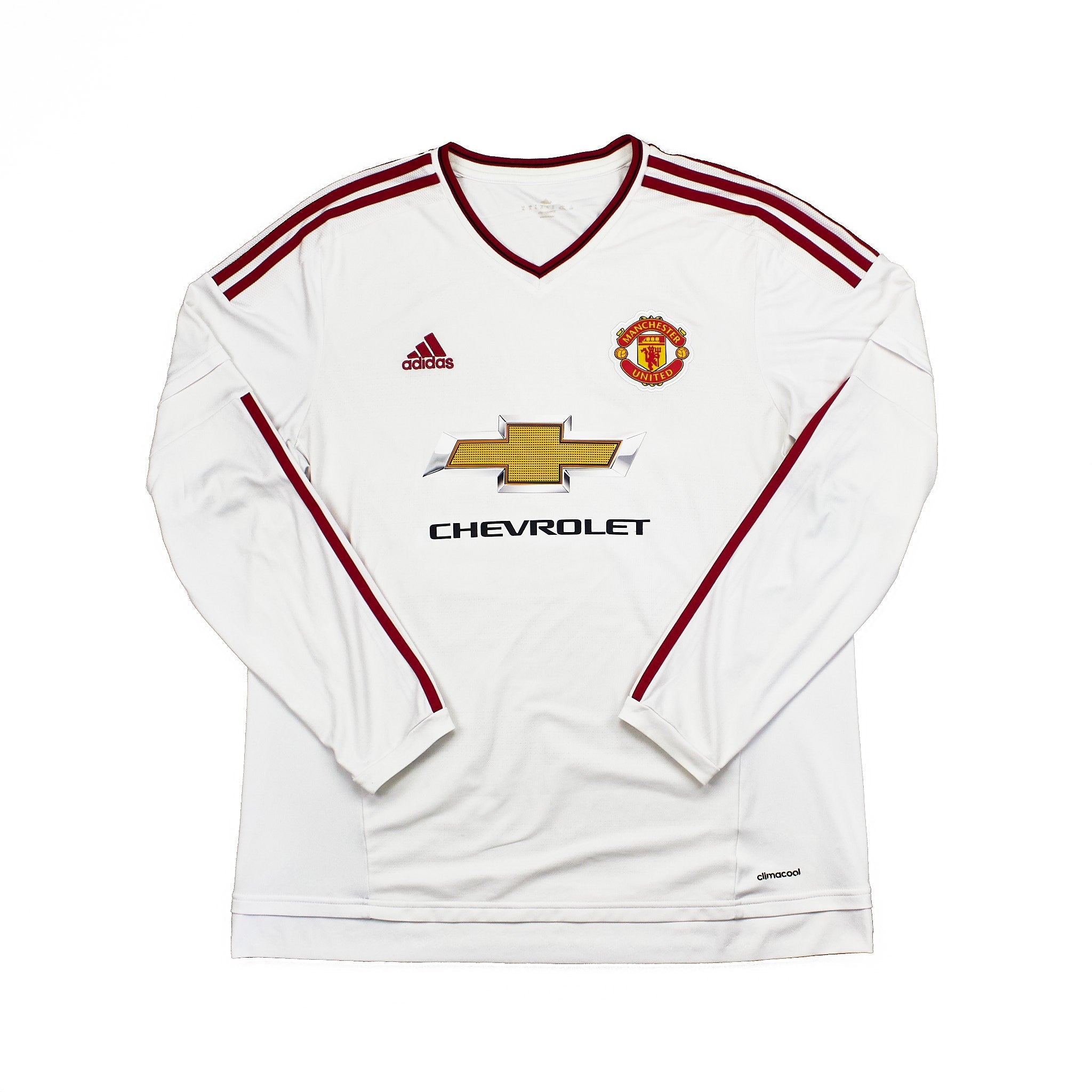 Buy 2015/16 Manchester United Schweinsteiger 31 L/S Away Shirt (XL) Adidas ~ Free worldwide shipping ~ Authentic Vintage Football Shirts from Cult Kits