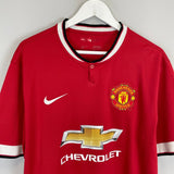 Shop 2015/16 MANCHESTER UNITED V.PERSIE #20 HOME SHIRT (XL) NIKE, classic football shirts, vintage football shirts & retro soccer jerseys at Cult Kits