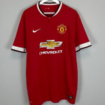 Shop 2015/16 MANCHESTER UNITED V.PERSIE #20 HOME SHIRT (XL) NIKE, classic football shirts, vintage football shirts & retro soccer jerseys at Cult Kits