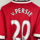 Shop 2015/16 MANCHESTER UNITED V.PERSIE #20 HOME SHIRT (XL) NIKE, classic football shirts, vintage football shirts & retro soccer jerseys at Cult Kits