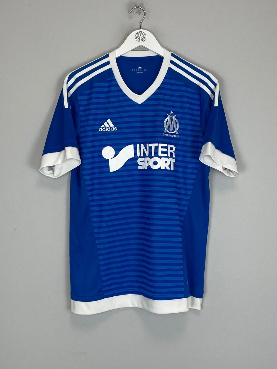 2015/16 MARSEILLE THIRD SHIRT (M) ADIDAS - Cult Kits - Medium - Buy Vintage Football Shirts, Authentic Retro Football Shirts For Sale, Classic Football Shirts & Soccer Jersey