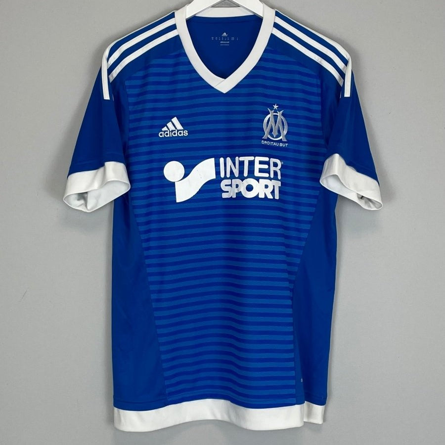 2015/16 MARSEILLE THIRD SHIRT (M) ADIDAS - Cult Kits - Medium - Buy Vintage Football Shirts, Authentic Retro Football Shirts For Sale, Classic Football Shirts & Soccer Jersey