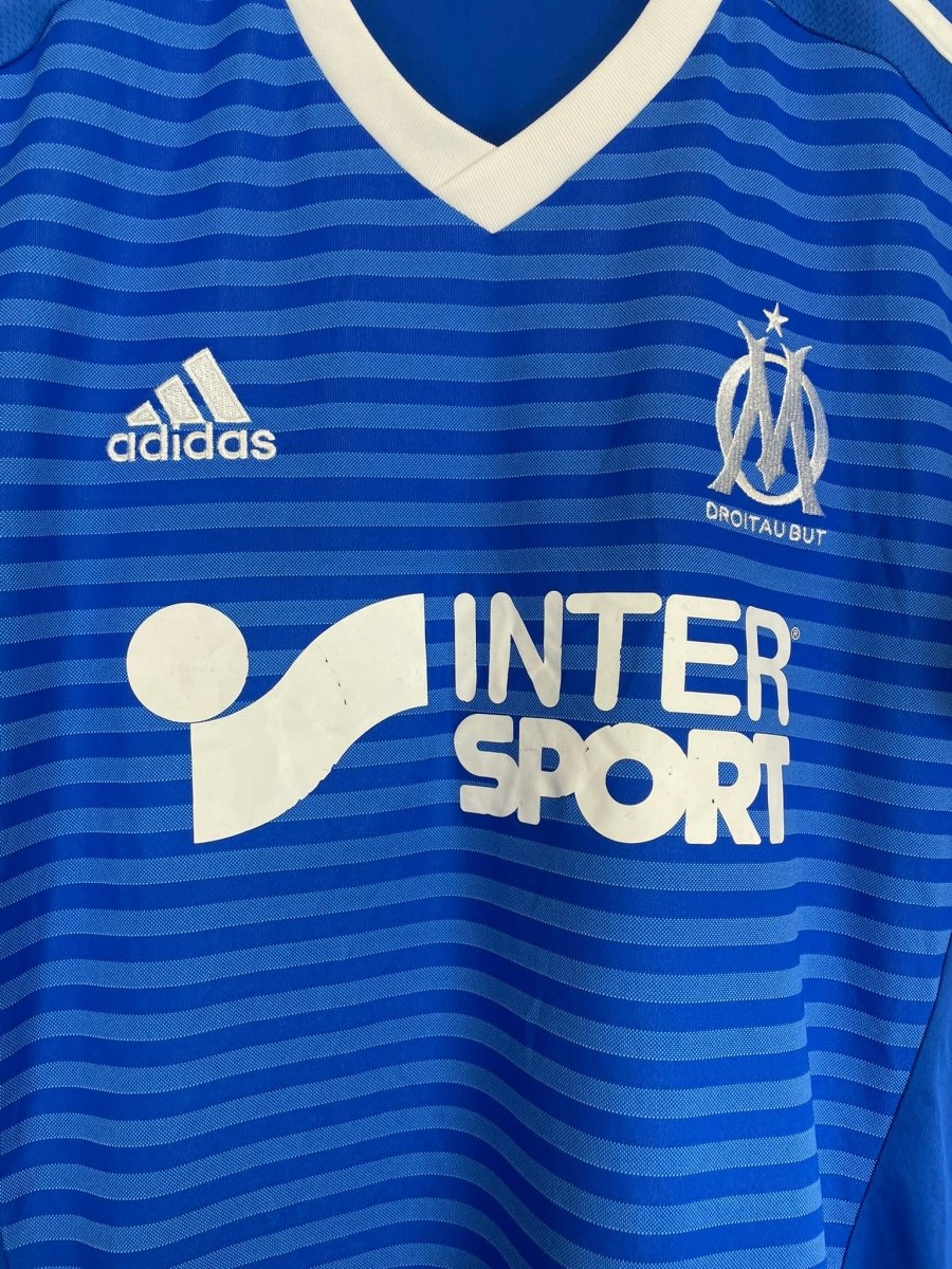 2015/16 MARSEILLE THIRD SHIRT (M) ADIDAS - Cult Kits - Medium - Buy Vintage Football Shirts, Authentic Retro Football Shirts For Sale, Classic Football Shirts & Soccer Jersey