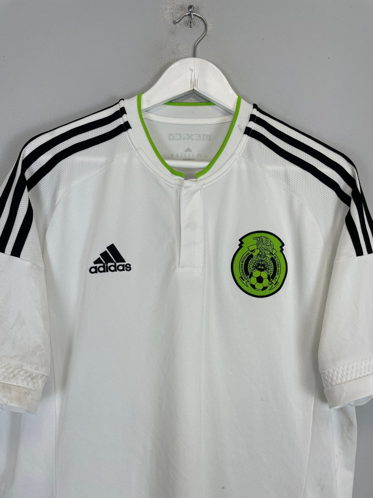 Shop 2015/16 MEXICO AWAY SHIRT (XL) ADIDAS, classic football shirts, vintage football shirts & retro soccer jerseys at Cult Kits