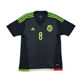 Buy 2015/16 MEXICO DOS SANTOS 8 HOME SHIRT (M) ADIDAS ~ Free worldwide shipping available ~ Authentic Vintage Football Shirts from Cult Kits
