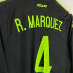 Shop 2015/16 MEXICO MARQUEZ #4 *PLAYER ISSUE* L/S HOME SHIRT (S) ADIDAS, classic football shirts, vintage football shirts & retro soccer jerseys at Cult Kits