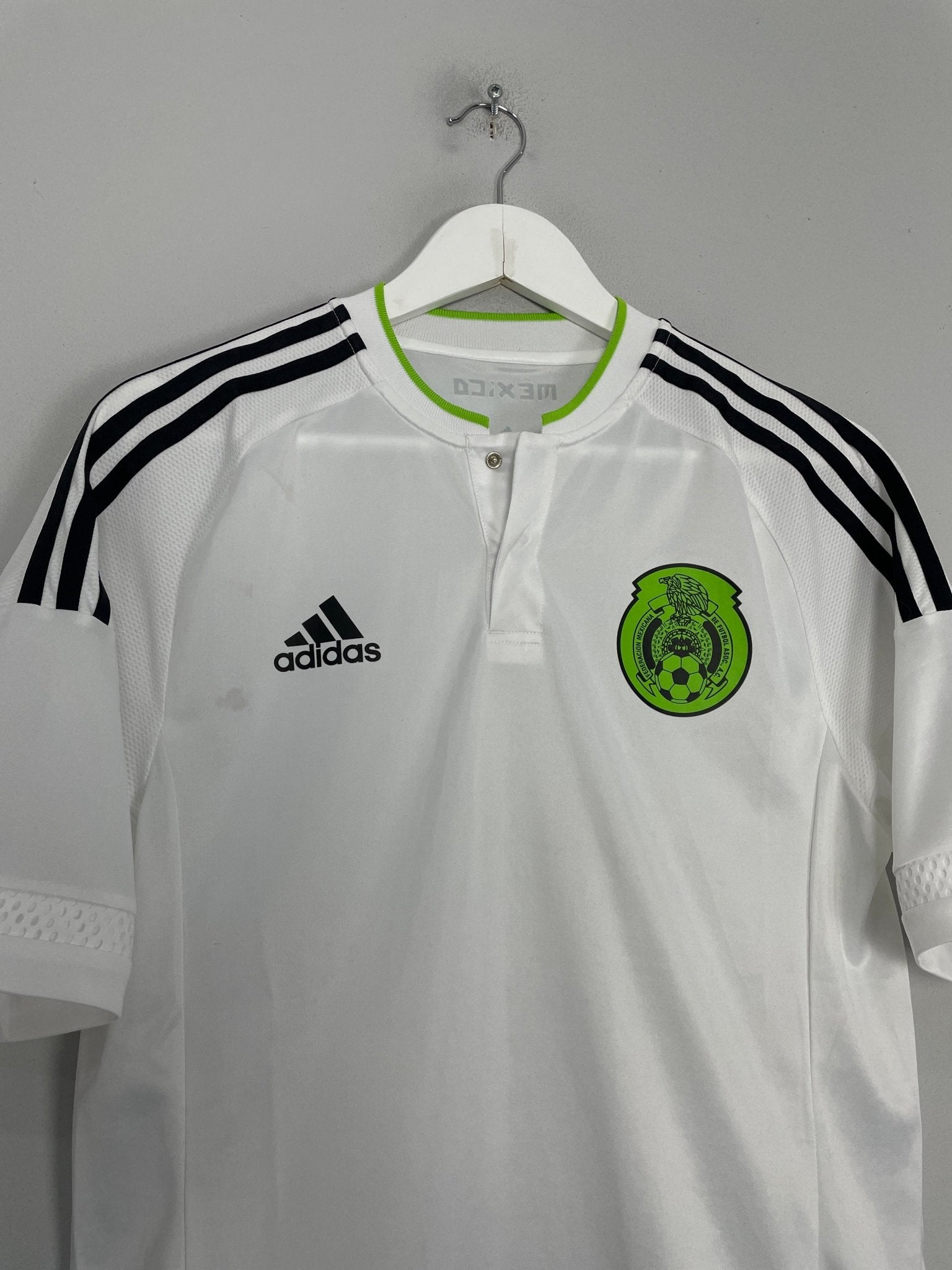 Shop 2015/16 MEXICO *PLAYER ISSUE* AWAY SHIRT (M) ADIDAS, classic football shirts, vintage football shirts & retro soccer jerseys at Cult Kits