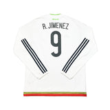 Buy 2015/16 Mexico R.Jimenez 9 L/S Away Shirt (L) Adidas ~ Free worldwide shipping available ~ Authentic Vintage Football Shirts from Cult Kits