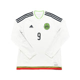 Buy 2015/16 Mexico R.Jimenez 9 L/S Away Shirt (L) Adidas ~ Free worldwide shipping available ~ Authentic Vintage Football Shirts from Cult Kits