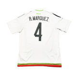 Buy 2015/16 Mexico R.Marquez 4 Away Shirt (M) Adidas ~ Free worldwide shipping available ~ Authentic Vintage Football Shirts from Cult Kits