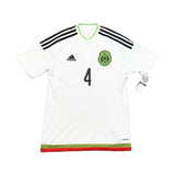 Buy 2015/16 MEXICO R.MARQUEZ 4 *BNWT* AWAY SHIRT (S) ADIDAS ~ Free worldwide shipping available ~ Authentic Vintage Football Shirts from Cult Kits