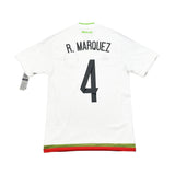 Buy 2015/16 MEXICO R.MARQUEZ 4 *BNWT* AWAY SHIRT (S) ADIDAS ~ Free worldwide shipping available ~ Authentic Vintage Football Shirts from Cult Kits