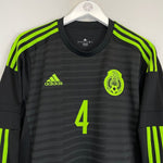 2015/16 MEXICO R.MARQUEZ 4 L/S AWAY SHIRT (M) ADIDAS - Cult Kits - Medium - Buy Vintage Football Shirts, Authentic Retro Football Shirts For Sale, Classic Football Shirts & Soccer Jersey