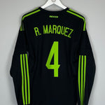 2015/16 MEXICO R.MARQUEZ 4 L/S AWAY SHIRT (M) ADIDAS - Cult Kits - Medium - Buy Vintage Football Shirts, Authentic Retro Football Shirts For Sale, Classic Football Shirts & Soccer Jersey