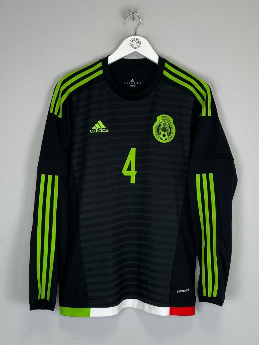 2015/16 MEXICO R.MARQUEZ 4 L/S AWAY SHIRT (M) ADIDAS - Cult Kits - Medium - Buy Vintage Football Shirts, Authentic Retro Football Shirts For Sale, Classic Football Shirts & Soccer Jersey
