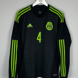 2015/16 MEXICO R.MARQUEZ 4 L/S AWAY SHIRT (M) ADIDAS - Cult Kits - Medium - Buy Vintage Football Shirts, Authentic Retro Football Shirts For Sale, Classic Football Shirts & Soccer Jersey