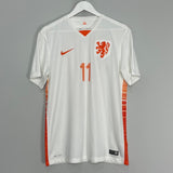Shop 2015/16 NETHERLANDS ROBBEN #11 AWAY SHIRT (M) NIKE, classic football shirts, vintage football shirts & retro soccer jerseys at Cult Kits