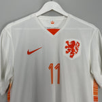 Shop 2015/16 NETHERLANDS ROBBEN #11 AWAY SHIRT (M) NIKE, classic football shirts, vintage football shirts & retro soccer jerseys at Cult Kits