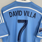 Shop 2015/16 NEW YORK CITY DAVID VILLA #7 HOME SHIRT (L) ADIDAS, classic football shirts, vintage football shirts & retro soccer jerseys at Cult Kits