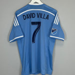 Shop 2015/16 NEW YORK CITY DAVID VILLA #7 HOME SHIRT (L) ADIDAS, classic football shirts, vintage football shirts & retro soccer jerseys at Cult Kits