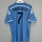 Shop 2015/16 NEW YORK CITY DAVID VILLA #7 HOME SHIRT (L) ADIDAS, classic football shirts, vintage football shirts & retro soccer jerseys at Cult Kits