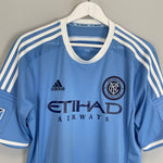 Shop 2015/16 NEW YORK CITY DAVID VILLA #7 HOME SHIRT (L) ADIDAS, classic football shirts, vintage football shirts & retro soccer jerseys at Cult Kits