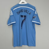 Shop 2015/16 NEW YORK CITY DAVID VILLA #7 HOME SHIRT (L) ADIDAS, classic football shirts, vintage football shirts & retro soccer jerseys at Cult Kits
