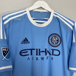 Shop 2015/16 NEW YORK CITY DAVID VILLA #7 HOME SHIRT (L) ADIDAS, classic football shirts, vintage football shirts & retro soccer jerseys at Cult Kits