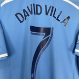 Shop 2015/16 NEW YORK CITY DAVID VILLA #7 HOME SHIRT (L) ADIDAS, classic football shirts, vintage football shirts & retro soccer jerseys at Cult Kits