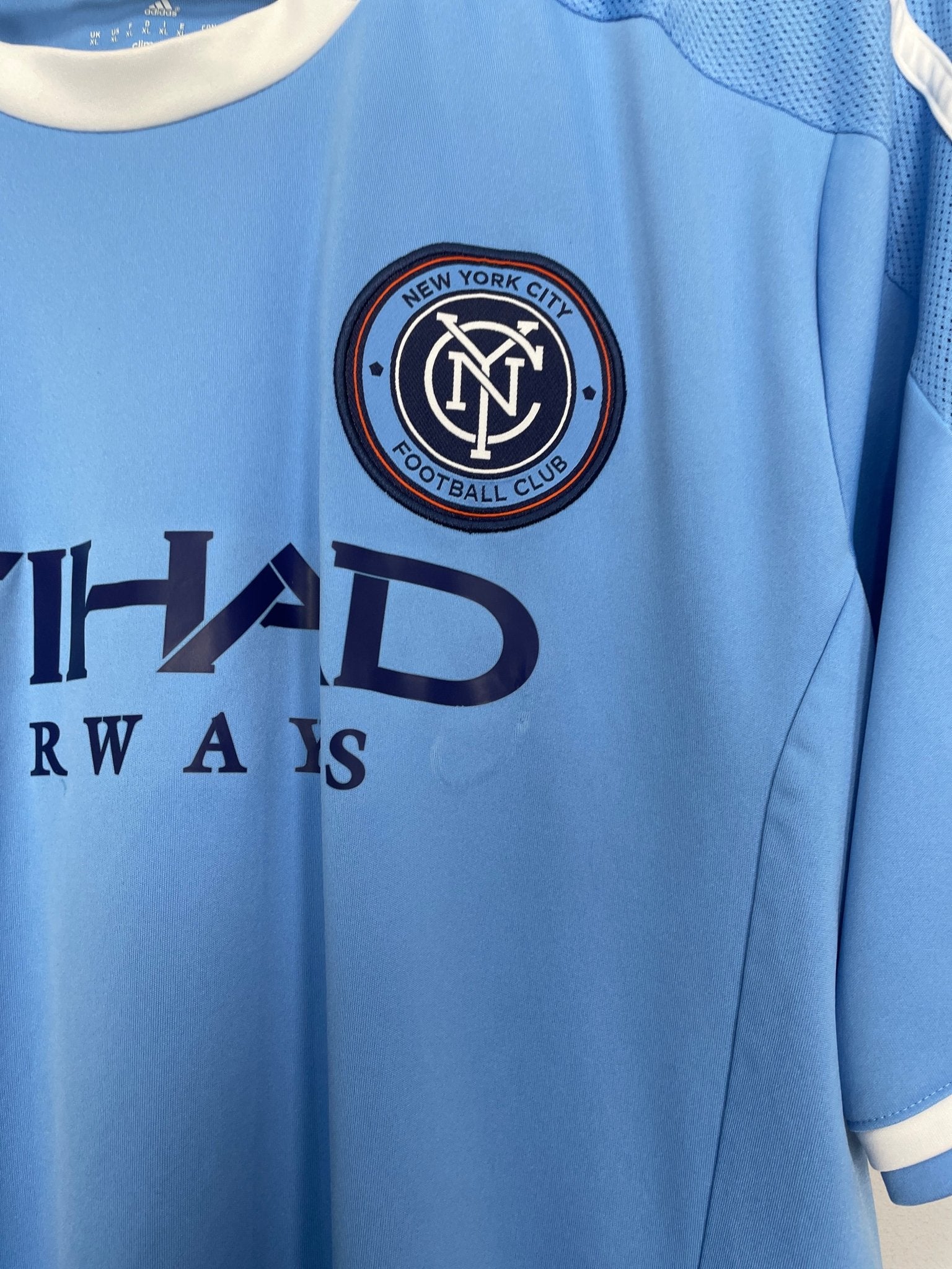 Shop 2015/16 NEW YORK CITY DAVID VILLA #7 HOME SHIRT (XL) ADIDAS, classic football shirts, vintage football shirts & retro soccer jerseys at Cult Kits
