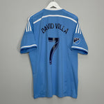 Shop 2015/16 NEW YORK CITY DAVID VILLA #7 HOME SHIRT (XL) ADIDAS, classic football shirts, vintage football shirts & retro soccer jerseys at Cult Kits
