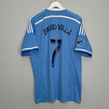 Shop 2015/16 NEW YORK CITY DAVID VILLA #7 HOME SHIRT (XL) ADIDAS, classic football shirts, vintage football shirts & retro soccer jerseys at Cult Kits
