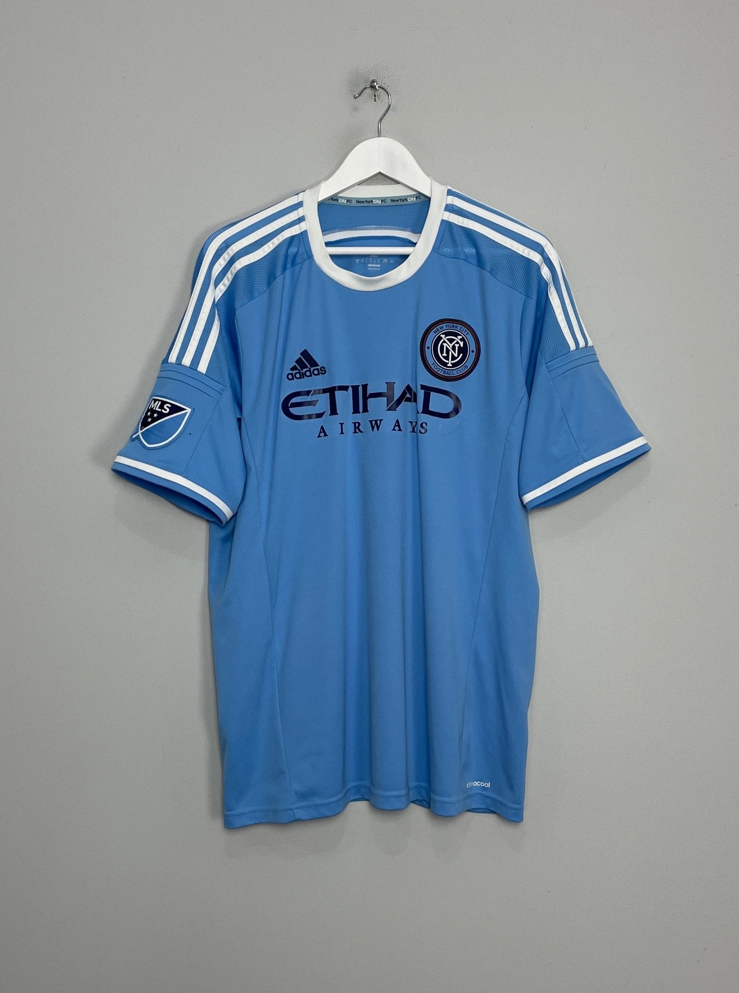 Shop 2015/16 NEW YORK CITY DAVID VILLA #7 HOME SHIRT (XL) ADIDAS, classic football shirts, vintage football shirts & retro soccer jerseys at Cult Kits