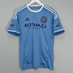 Shop 2015/16 NEW YORK CITY PIRLO #21 *AUTHENTIC* HOME SHIRT (L) ADIDAS, classic football shirts, vintage football shirts & retro soccer jerseys at Cult Kits