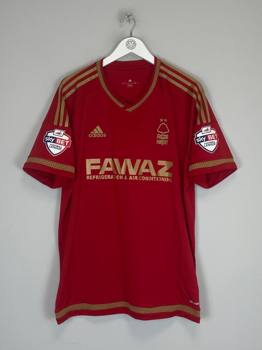 2015/16 NOTTINGHAM FOREST LANSBURY 10 HOME SHIRT (XL) ADIDAS - Cult Kits - XL - Buy Vintage Football Shirts, Authentic Retro Football Shirts For Sale, Classic Football Shirts & Soccer Jersey