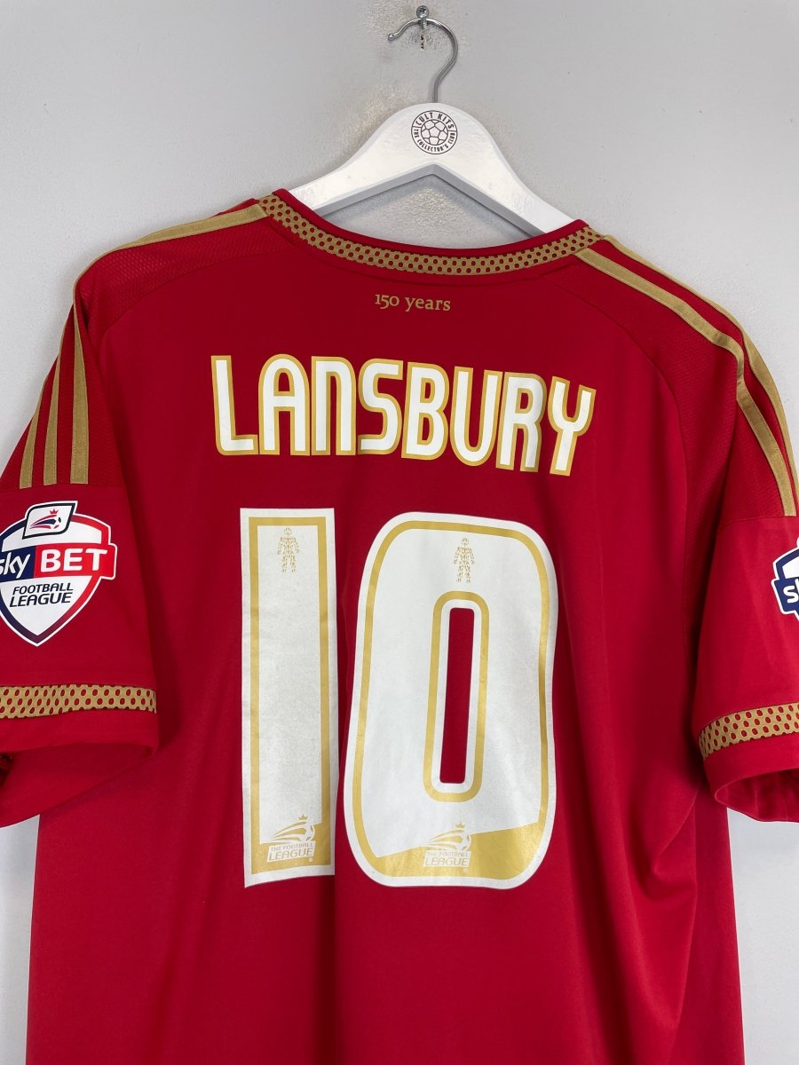 2015/16 NOTTINGHAM FOREST LANSBURY 10 HOME SHIRT (XL) ADIDAS - Cult Kits - XL - Buy Vintage Football Shirts, Authentic Retro Football Shirts For Sale, Classic Football Shirts & Soccer Jersey