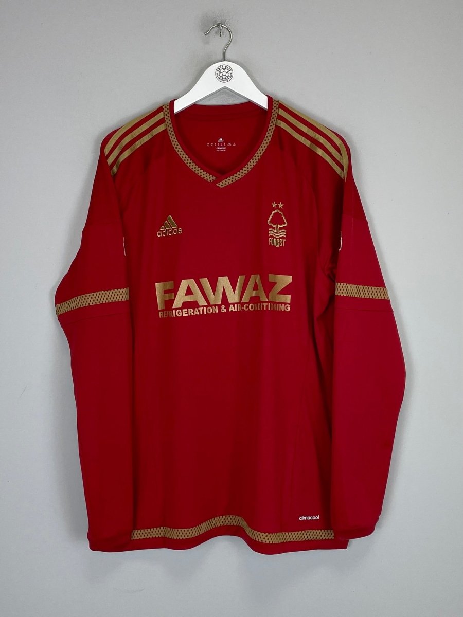 2015/16 NOTTINGHAM FOREST OSBORN 38 L/S HOME SHIRT (XL) ADIDAS - Cult Kits - XL - Buy Vintage Football Shirts, Authentic Retro Football Shirts For Sale, Classic Football Shirts & Soccer Jersey