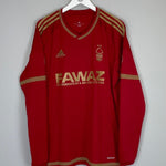 2015/16 NOTTINGHAM FOREST OSBORN 38 L/S HOME SHIRT (XL) ADIDAS - Cult Kits - XL - Buy Vintage Football Shirts, Authentic Retro Football Shirts For Sale, Classic Football Shirts & Soccer Jersey