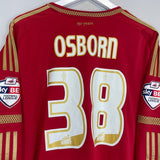 2015/16 NOTTINGHAM FOREST OSBORN 38 L/S HOME SHIRT (XL) ADIDAS - Cult Kits - XL - Buy Vintage Football Shirts, Authentic Retro Football Shirts For Sale, Classic Football Shirts & Soccer Jersey