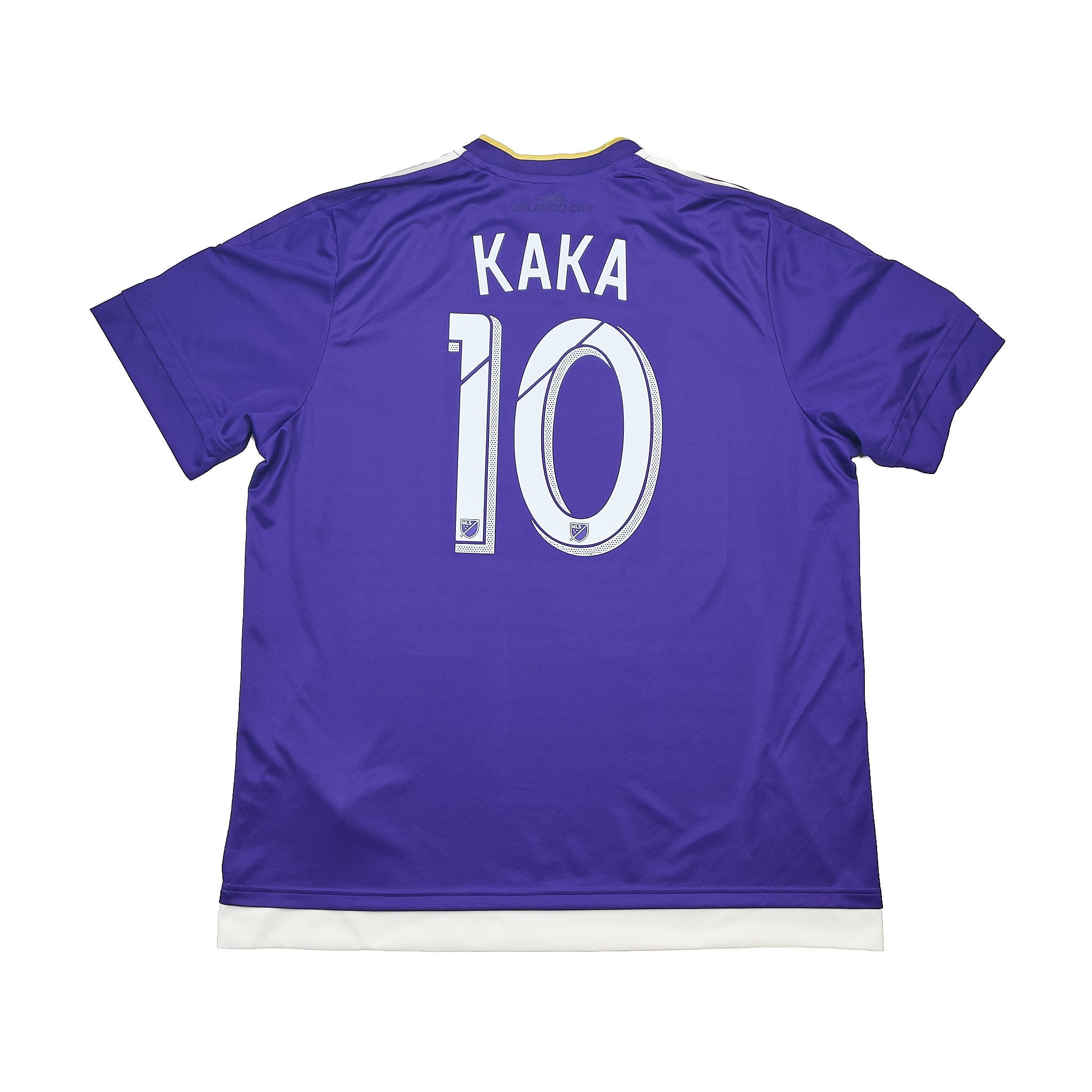 Buy 2015/16 Orlando City Kaka 10 Home Shirt (XXL) Adidas ~ Free worldwide shipping available ~ Authentic Vintage Football Shirts from Cult Kits
