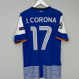 Shop 2015/16 PORTO J.CORONA #17 C/L HOME SHIRT (XL) NEW BALANCE, classic football shirts, vintage football shirts & retro soccer jerseys at Cult Kits