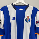 Shop 2015/16 PORTO J.CORONA #17 C/L HOME SHIRT (XL) NEW BALANCE, classic football shirts, vintage football shirts & retro soccer jerseys at Cult Kits