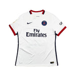 Buy 2015/16 PSG Cavani 9 *Player Issue* Away Shirt (L) Nike ~ Free worldwide shipping ~ Authentic Vintage Football Shirts from Cult Kits