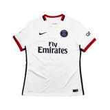 Buy 2015/16 PSG Cavani 9 *Player Issue* Away Shirt (L) Nike ~ Free worldwide shipping ~ Authentic Vintage Football Shirts from Cult Kits