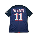 Buy 2015/16 PSG Di Maria 11 *Authentic* Home Shirt (M) Nike ~ Free worldwide shipping available ~ Authentic Vintage Football Shirts from Cult Kits