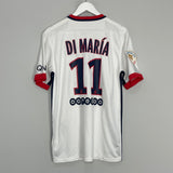 Shop 2015/16 PSG DI MARIA #11 AWAY SHIRT (M) NIKE, classic football shirts, vintage football shirts & retro soccer jerseys at Cult Kits